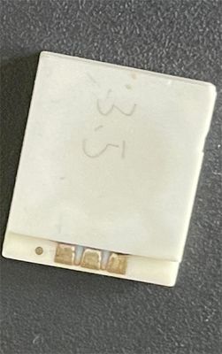 Square ceramic capacitive pressure sensor core