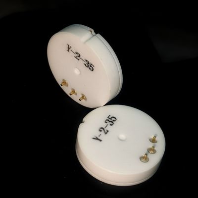Ceramic capacitive pressure sensor chip