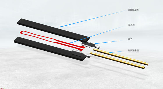 Silicon nitride heater