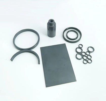 High Quality Gray Silicon Nitride Ceramic Parts Zirconia Industrial Polishing Punching Insulation Ceramic Plates Grinding